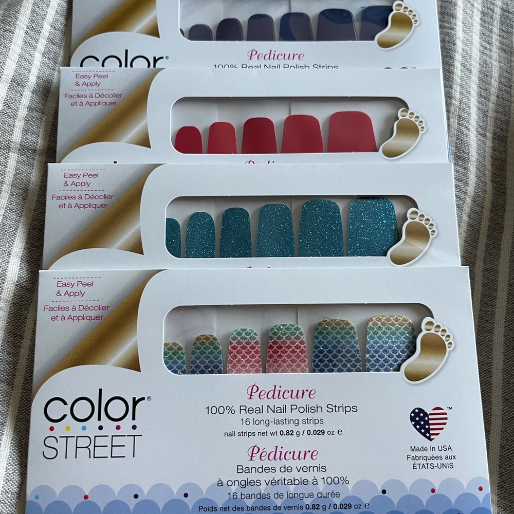 Colorstreet Pedicure Bundle